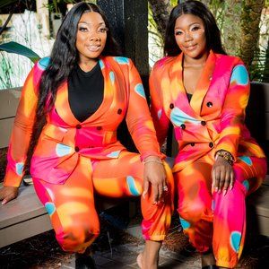 matching blazer and pants